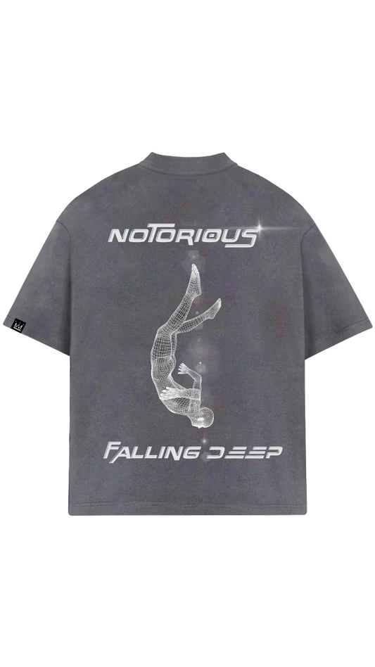 Camiseta Falling (Chumbo)